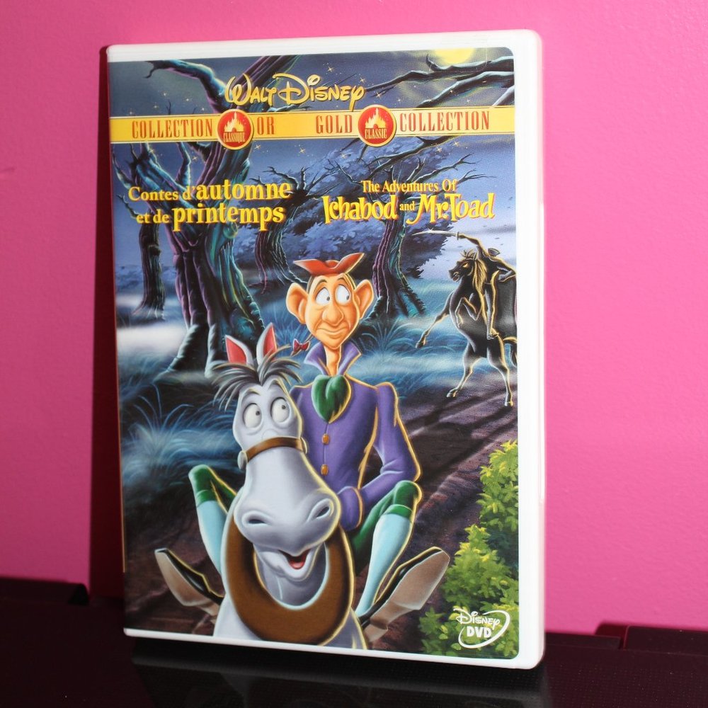 Disney Ichabod and Mr Toad Adventures DVD